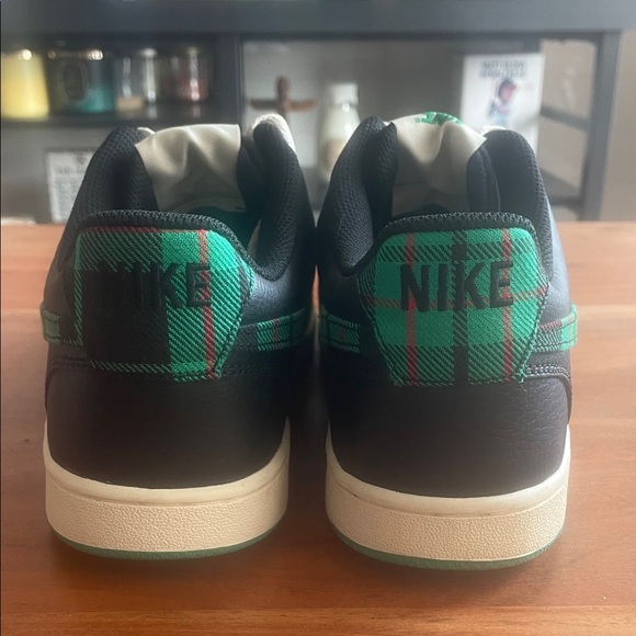 Nike Court Vision Black and White Sneakers - Picture 4 of 10